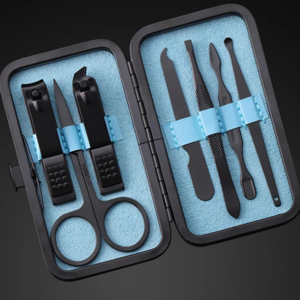 

1 Set Stainless Steel Tweezer Nails Art Cutter Scissors Tweezer Knife Manicure Nail Art Clipper Pedicure Manicure Tools