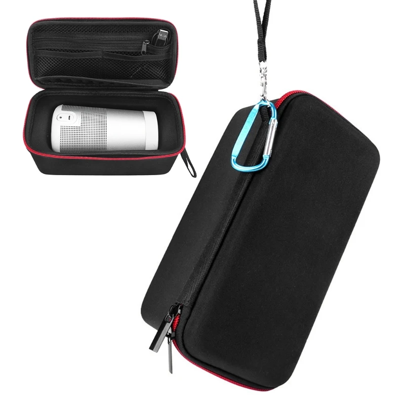 

Travel Protective Case For Bose Soundlink Revolve Bluetooth Speaker Carry Pouch Bag Cover Case Extra Space For Plug&Cable