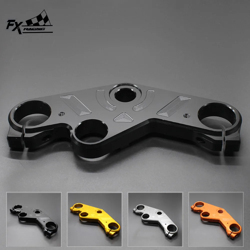 FX CNC Aluminum Motorcycle Front Fork Lowering Triple Tree Front End Upper Top Clamp For Yamaha YZF R25 R3 YZF-R3 2014 - 2016 FX CNC Aluminum Motorcycle Front Fork Lowering Triple Tree Front End Upper Top Clamp For Yamaha YZF R25 R3 YZF-R3 2014 - 2016