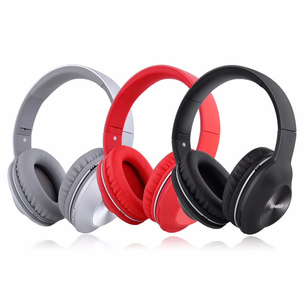 IMice Портативный беспроводной Bluetooth наушники Складная голова с микрофоном для