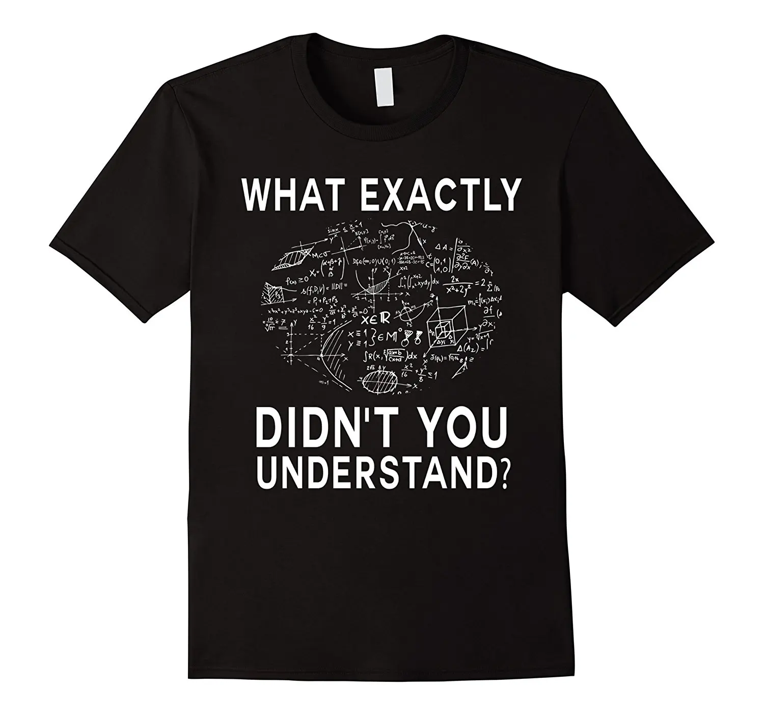 Math Equation Funny T shirt Sarcasm Humor Joke Cotton Tee Shirts for