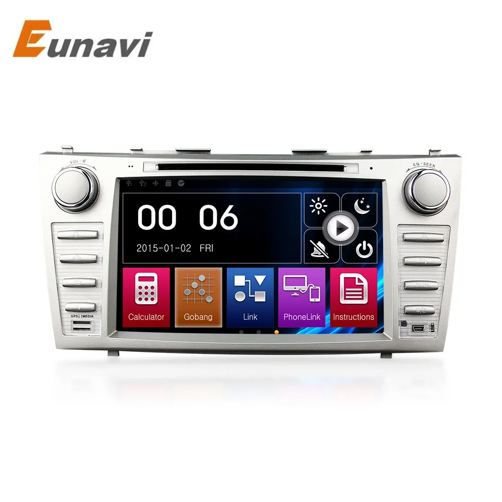 8-дюймовый автомобильный DVD-плеер Eunavi GPS-навигация для Toyota Camry 2007 2008 2009 2010 2011 BT
