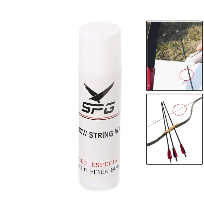

Archery BowString Wax Tube Compound Recurve Bow Tradition Longbow String Protect 3