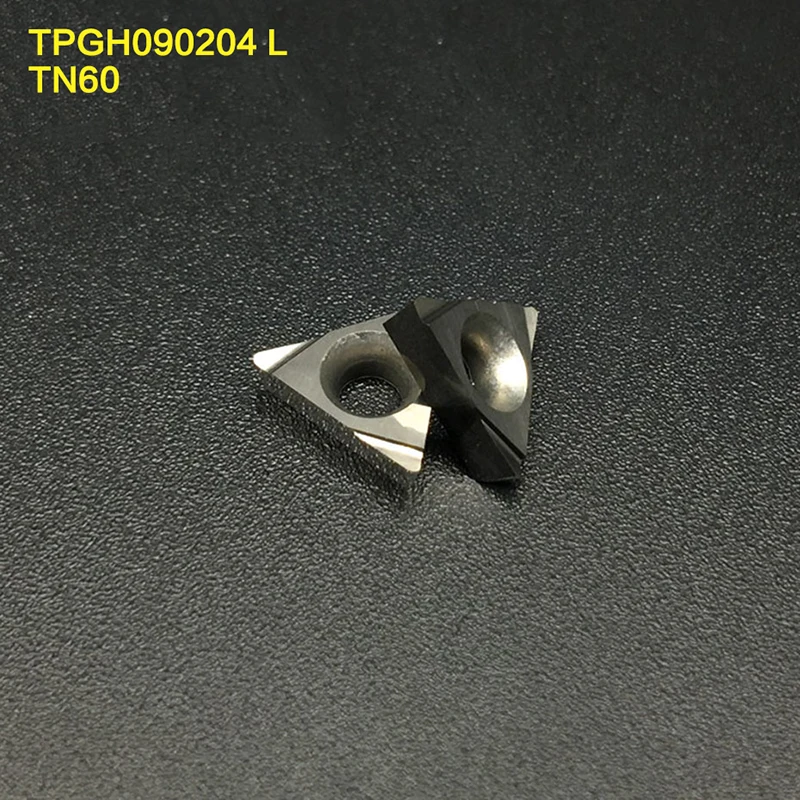 10 шт. TPGH090204 L TN60 Cermet сорт карбидная вставка для токарного станка резак инструменты
