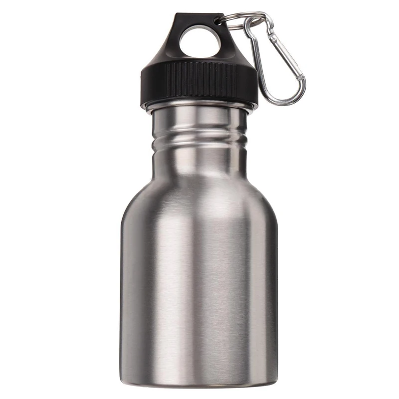 350/500/750ML Stainless Steel Wide Mouth Drinking Water Bottle Outdoor Travel Sports Cycle Drink Bottles Kettle Outdoor Tools