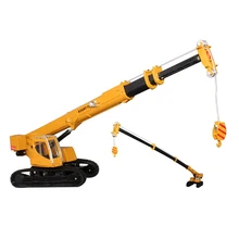 1 50 High Simulation Alloy Crawler Crane Truck Toy Car Mini Diecast Engineering Crane Car Model