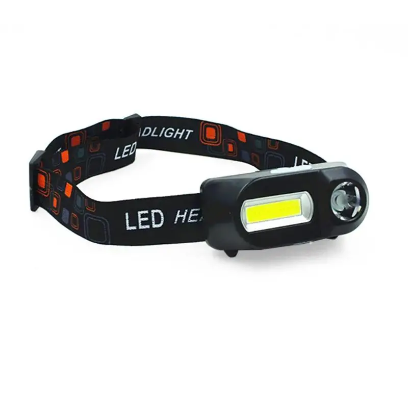 

Mini COB LED Headlight Headlamp Head Lamp Flashlight USB Rechargeable Torch Camping Hiking Night Fishing Light