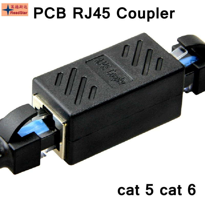 [ReadStar]20PCS/LO PCB connection ethernet cable RJ45 coupler Gold plating 1 to adapter 8p8c plug female | Компьютеры и офис