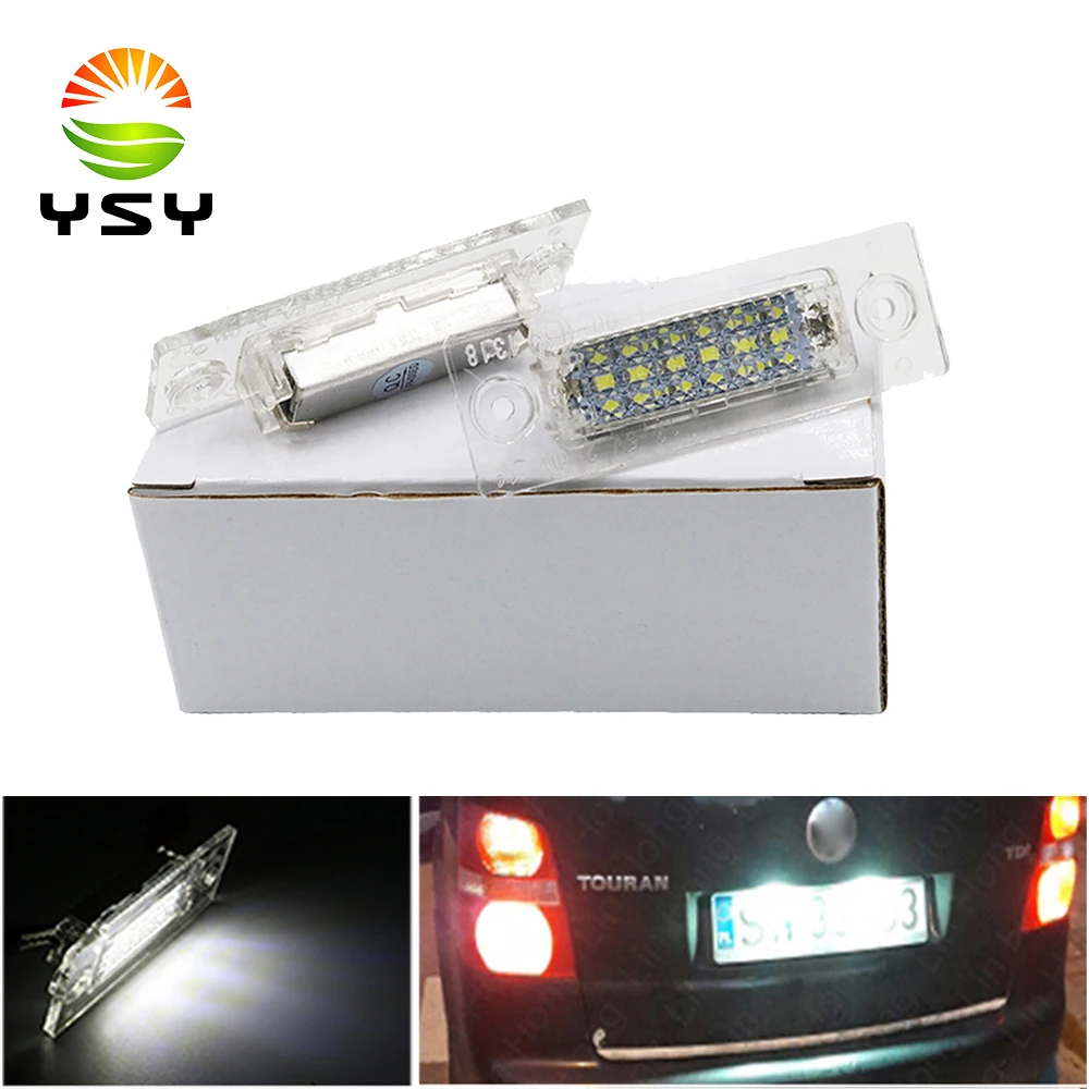 YSY 1 комплект светодиодных ламп CANBUS для VW Touran/Passat B6 5D/Jetta Caddy/Golf White | Автомобили и