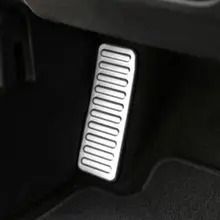 Автомобильная Модифицированная педаль для отдыха декоративная деталь левая ножка алюминиевая декоративная заплатка для Ford Mustang Прямая поставка