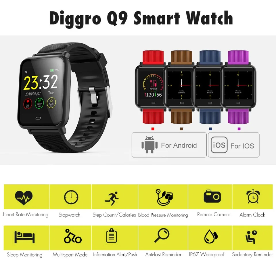 diggro q9 smartwatch review