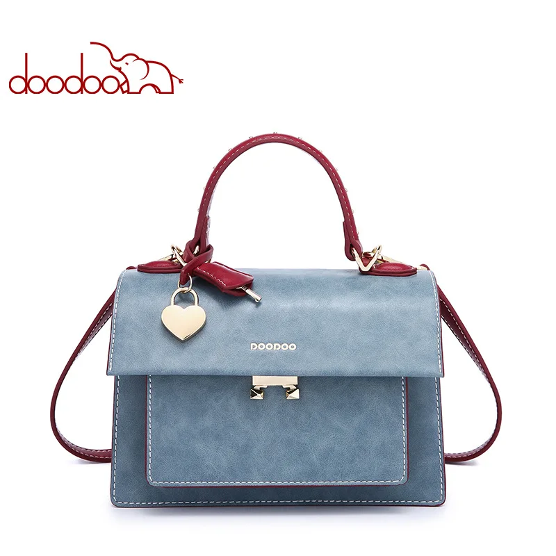 

Doodoo Designer Handbags High Quality Leather Bag Women Crossbody Handbag Fashion Women's Bags Handbags Women Famous Brands Pack