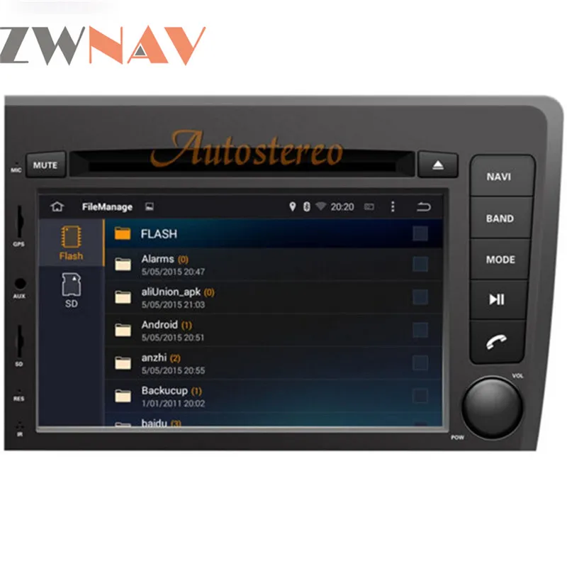 Best ZWNAV Android 9.0 Car DVD Player For VOLVO S60 V70 XC70 2000-2004 Auto GPS Navigation Radio Head Unit BIG Screen 20