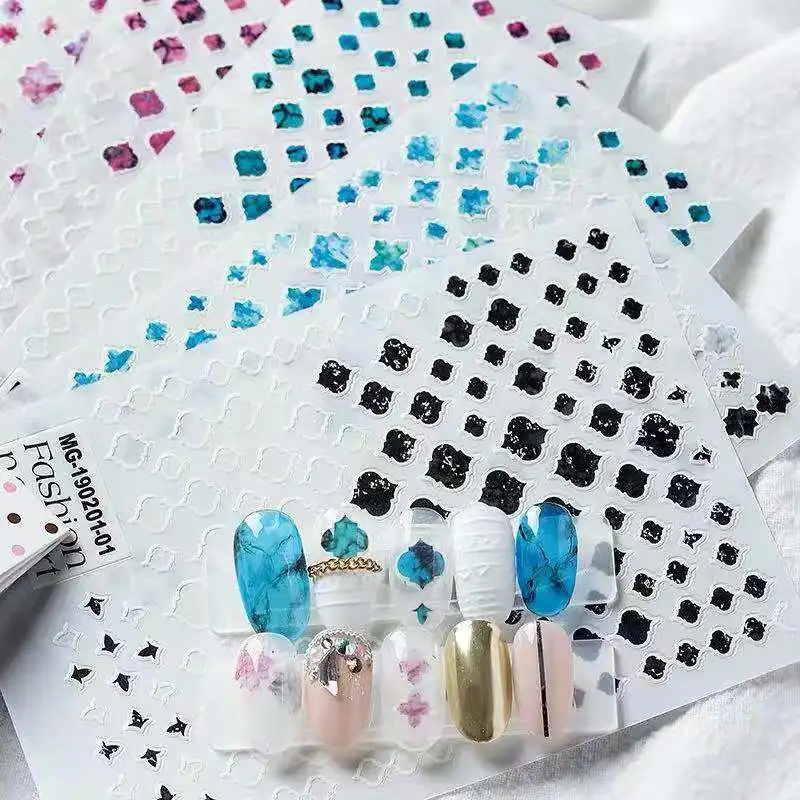 

2019 Newest 3d nail art sticker MG190201-1-2-3 Decals Tool DIY Nail Decoration Tools