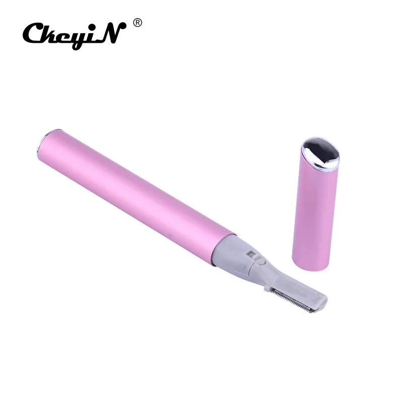 Pêlos + Pente Escova de Sobrancelha Trimmer Navalha Feminino