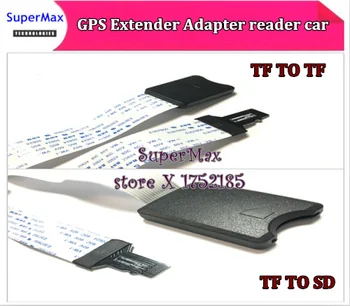 

3PCS TF to TF / TF TO micro SD card Flex Extension cable Extender Adapter reader car GPS mobile Memory Card Extender