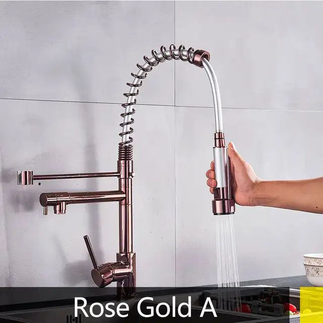 Hownifety Most Popular Kitchen Spring Faucet Pull Down Sprayer