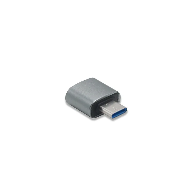 Алюминиевый USB 3,1 type C OTG адаптер Micro USB женский поворот на type C Мужской конвертер для samsung Galaxy Note 8 S8 Plus huawei zte