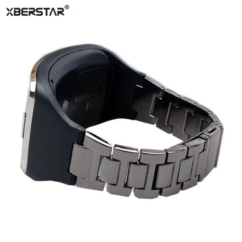 

Stainless Steel Bracelet Wrist Bands Strap + TPU Holder for Samsung Galaxy Gear S SM-R750 Smart Watch