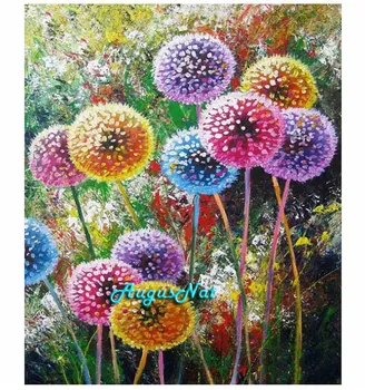 

dandelion diamond painting full square flower wall art diamond dotz diamond embroidery paint home decor gempasted crafts gifts