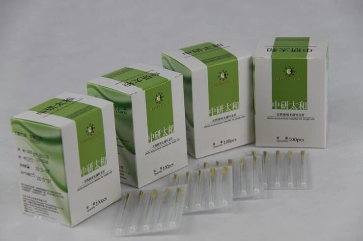 zhongyantaihe Sterile acupuncture needle disposable tube needle one needle with one guide tube beauty massage zhongyantaihe Sterile acupuncture needle disposable tube needle one needle with one guide tube beauty massage