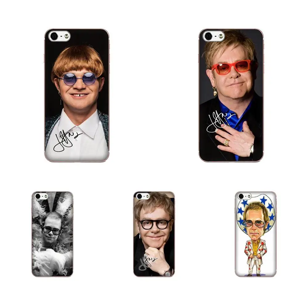 

For Galaxy J1 J2 J3 J330 J4 J5 J6 J7 J730 J8 2015 2016 2017 2018 mini Pro Art Painted Cover Style Cell Phone Case Elton John