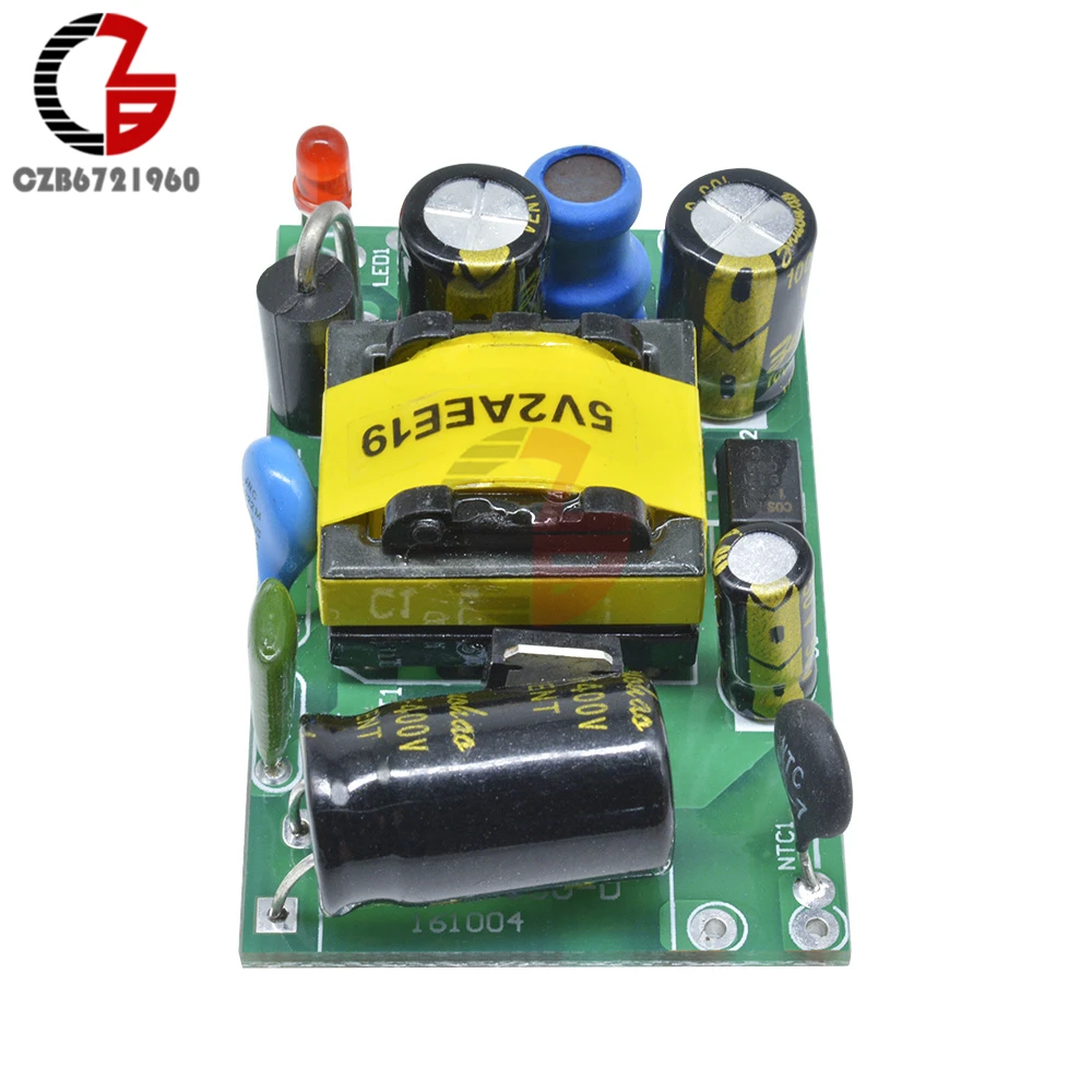 AC DC 110V 220V to 5V 1.5A понижающий модуль питания от 85 265V до преобразователь регулятор