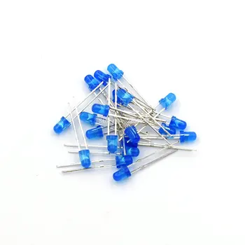 

200PCS/LOT Blue Light-emitting Diode Blue Round 3mm led F3 LED Beads