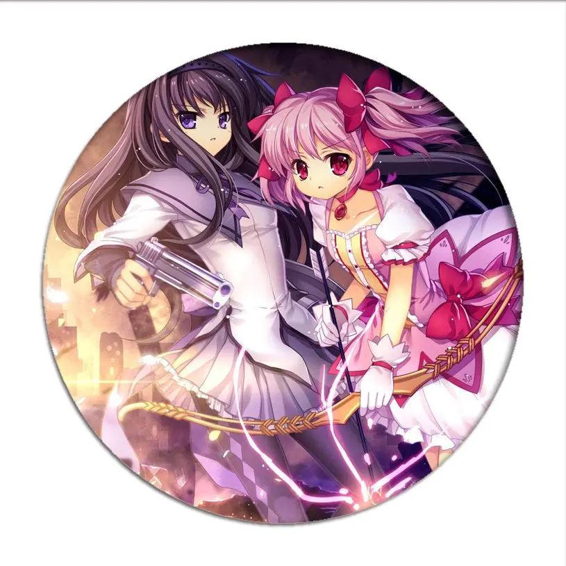 Puella Magi Madoka Magica Cosplay Badges Kaname Madoka Brooch Icon Akemi Homura Collection Breastpin for Backpacks Clothing goddess costume Cosplay Costumes