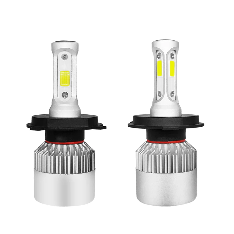

2pcs Car Headllight H7 Led H4 Led Bulb H1 H3 H11 Hb3 9005 9007 72w 8000lm 6500k Fog Light 12v/24v Auto Headlamp Lamps