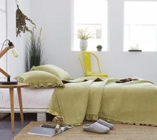 G Craftsman Simple Dream 3Pcs Summer Bedding Set 100 Cotton Stripes Home Textile Bed Quilt Cover