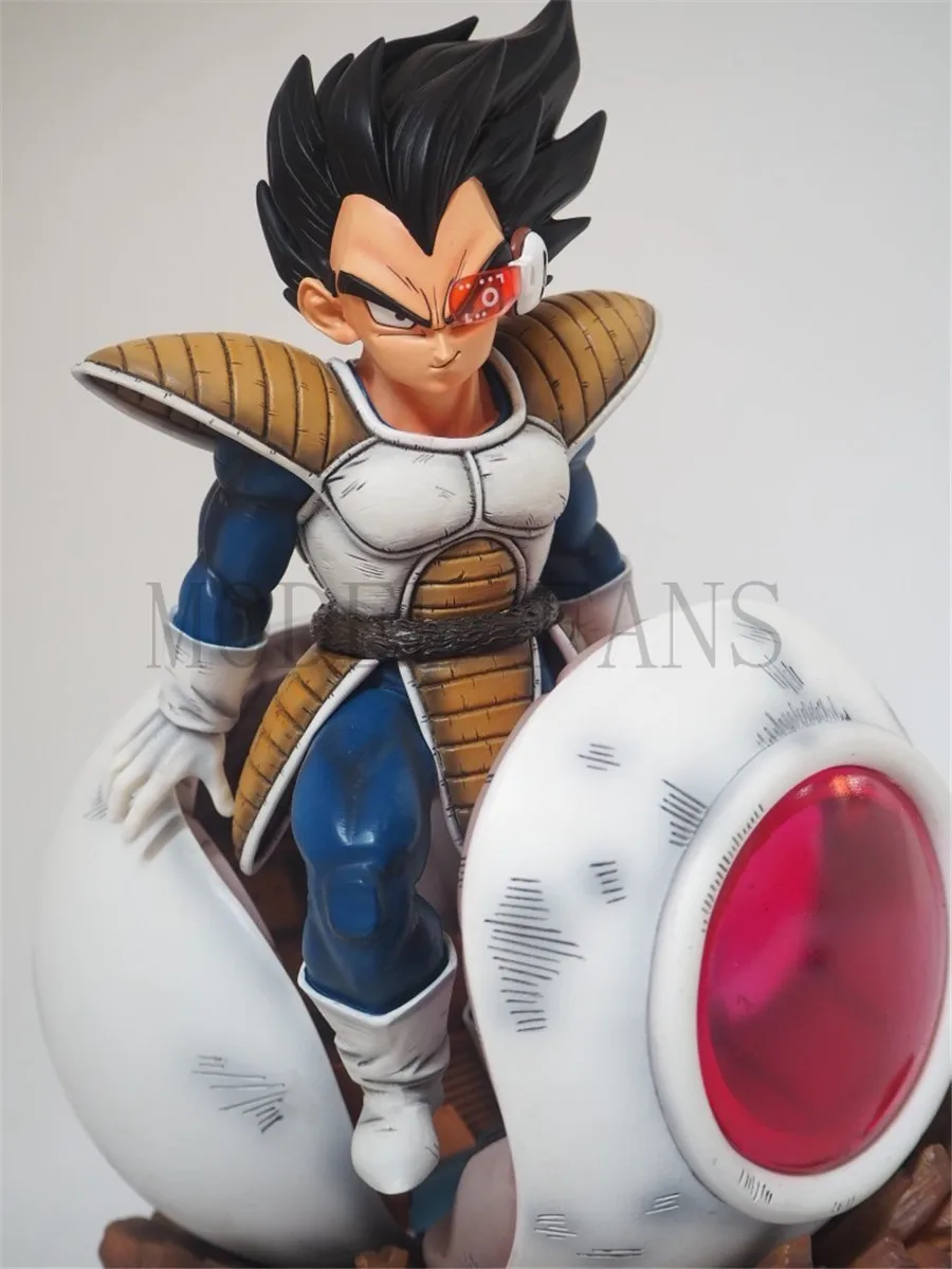 Модели вентиляторов Dragon Ball КО Версия MRC черные волосы космический корабль Вегета gk смолы статуя фигура игрушка для коллекции