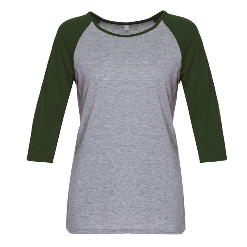 Bigsweety تي شيرت المرأة خليط المحملات قمم روبا موهير التباين كم راجلان كم قمم يا الرقبة تي شيرت camisetas femininas Bigsweety تي شيرت المرأة خليط المحملات قمم روبا موهير التباين كم راجلان كم قمم يا الرقبة تي شيرت camisetas femininas