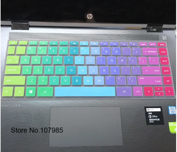 Ультратонкий Пылезащитный Чехол для клавиатуры ноутбука HP Pavilion x360 14 ba038TX BA049TX ba048TX
