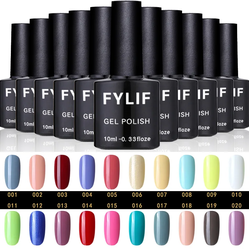 10 ml glaze color magnificent VERNIS semi permanent gel Polish manicure gel base upper layer