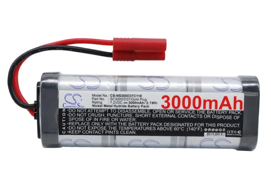 

Cameron Sino 3000mah battery for RC CS-NS300D37C118 batteries