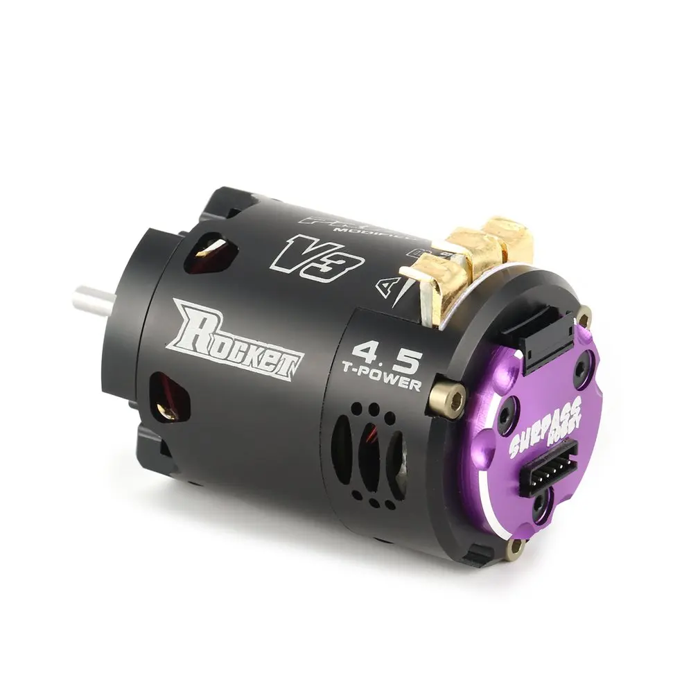 

SURPASSHOBBY 540 V3-BLACK 4.5T 3.175mm Sensored Brushed Motor for RC Remote Control Car Off-road Model Spare Parts Part DIY