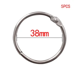 Premium Metal Ring Binder Set - Versatile Loose-Leaf Album and Office Binding Solution (38mm)