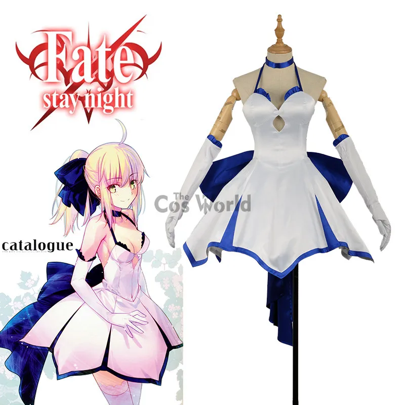 

Fate ZERO Grand Order Nero Saber Tee Dress Slip Dress Full Dress Uniform Outfit Cosplay Costumes