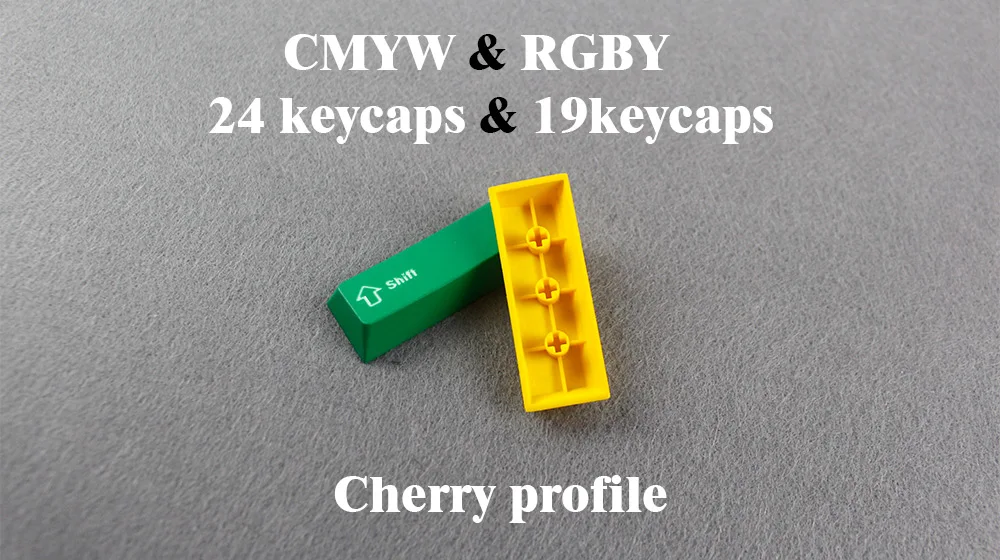 ENJOYPBT CMYW 24 колпачки для ключей Пустой Топ принт вишни профиль пропитка Резьба Скульптура 24 клавиши для механической игровой клавиатуры