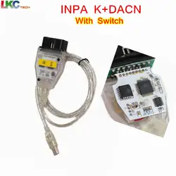 2019 новые INPA K + может USB OBD интерфейс с выключателем полный диагностический инструмент от 1998 до 2008