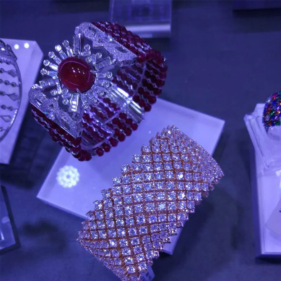 

xd236 Luxury Designer Fashion 925 Sterling Silver Jewelry Zirconia acc