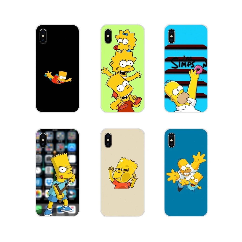 

The Simpsons Cartoons Anime Soft Transparent Shell Cover For Xiaomi Mi6 A1 5X 6X Redmi Note 5 5A 4X 4A 4 3 Plus Pro pocophone F1
