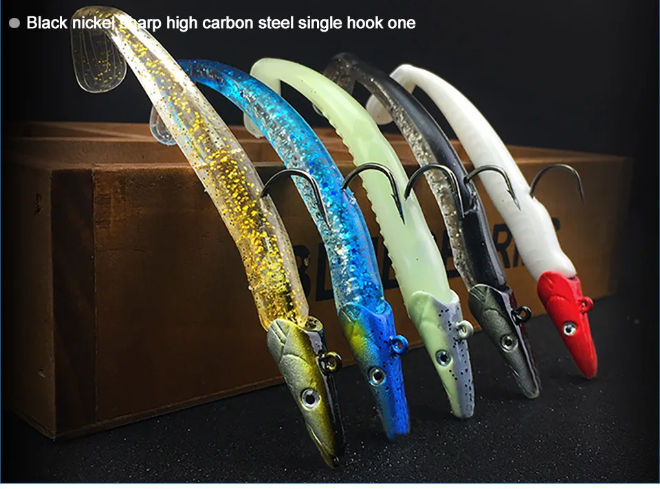 GLUREE-5PcsLot-Fish-Type-Lead-Head-Fishing-Lure-11cm-22g-Soft-Lure-Artificial-Bait-Single-Hook-Jigging-Lure-Fishing-Bait_03