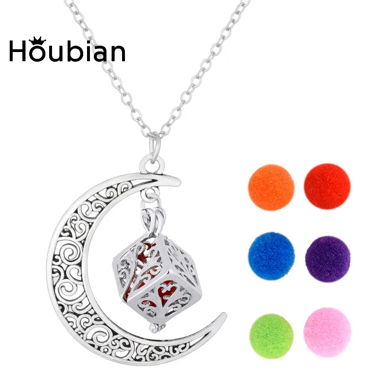 Разноцветное ожерелье Houbian с подвеской в виде дерева жизни|essential oil pendant|oil pendantoil