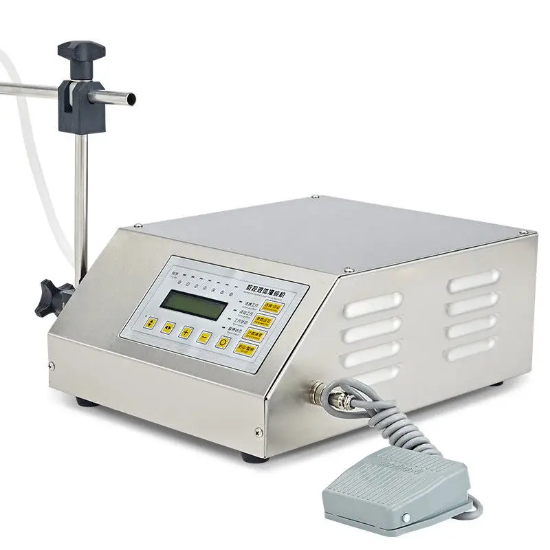 

110V/220V AUTOMATIC LIQUID FILLING MACHINE SELF PRIME PUMP BOTTLE Digtal Control