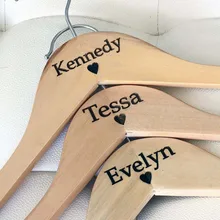 Персонализированные свадьбы вешалка на заказ для свадебное платье аптек именем и датой для молодоженов для свадьбы пользу