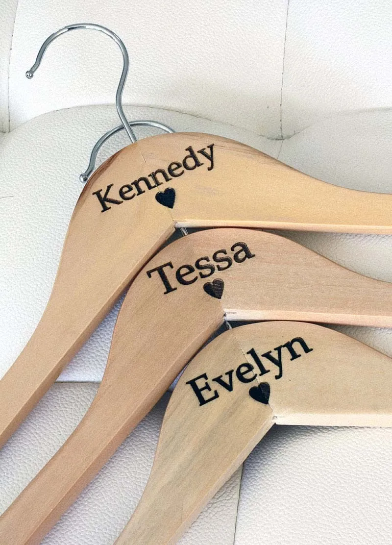 Personalized Wedding Hanger Custom For Wedding Dress Grave Name