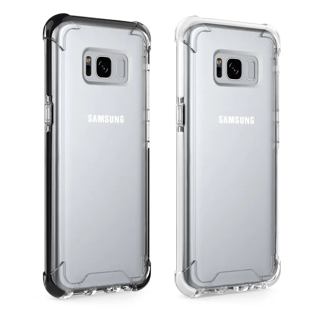 Galaxy S8 Cases, Slim Shock Proof Scratch Resistant Clear Transparent