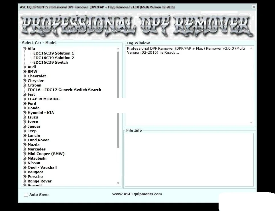 Профессиональный удалитель DPF+ EGR 3,0 Lambda Hotstart Flap O2 DTC 2+ keygen